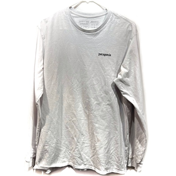 Patagonia Other - Patagonia Responsibili-Tee Regular Fit Long Sleeve Graphic Tee Shirt Size Large